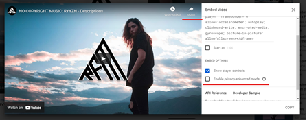 "Enable privacy-enhanced mode.”