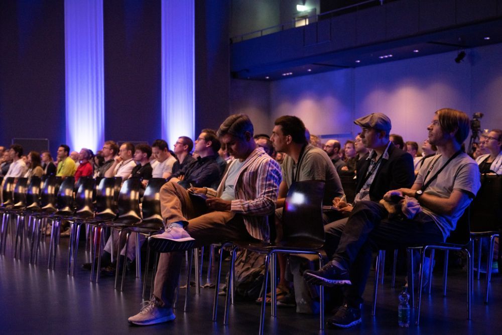Swiss Conference on Data Science audience