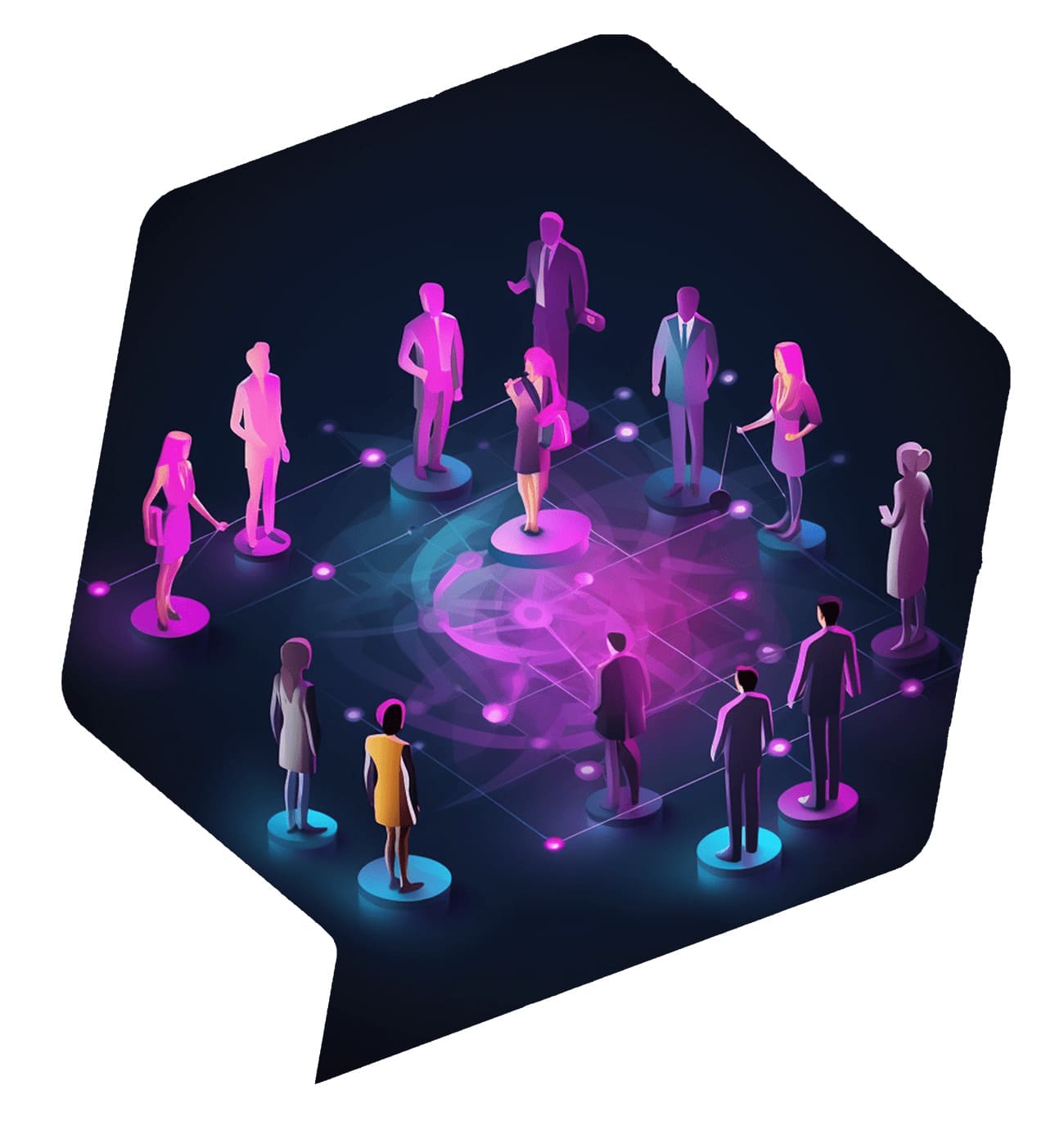 Hybride Events organisieren mit der talque app