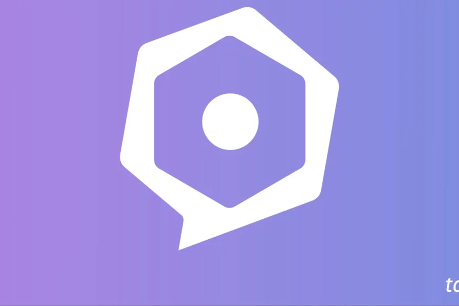 talque header mit logo